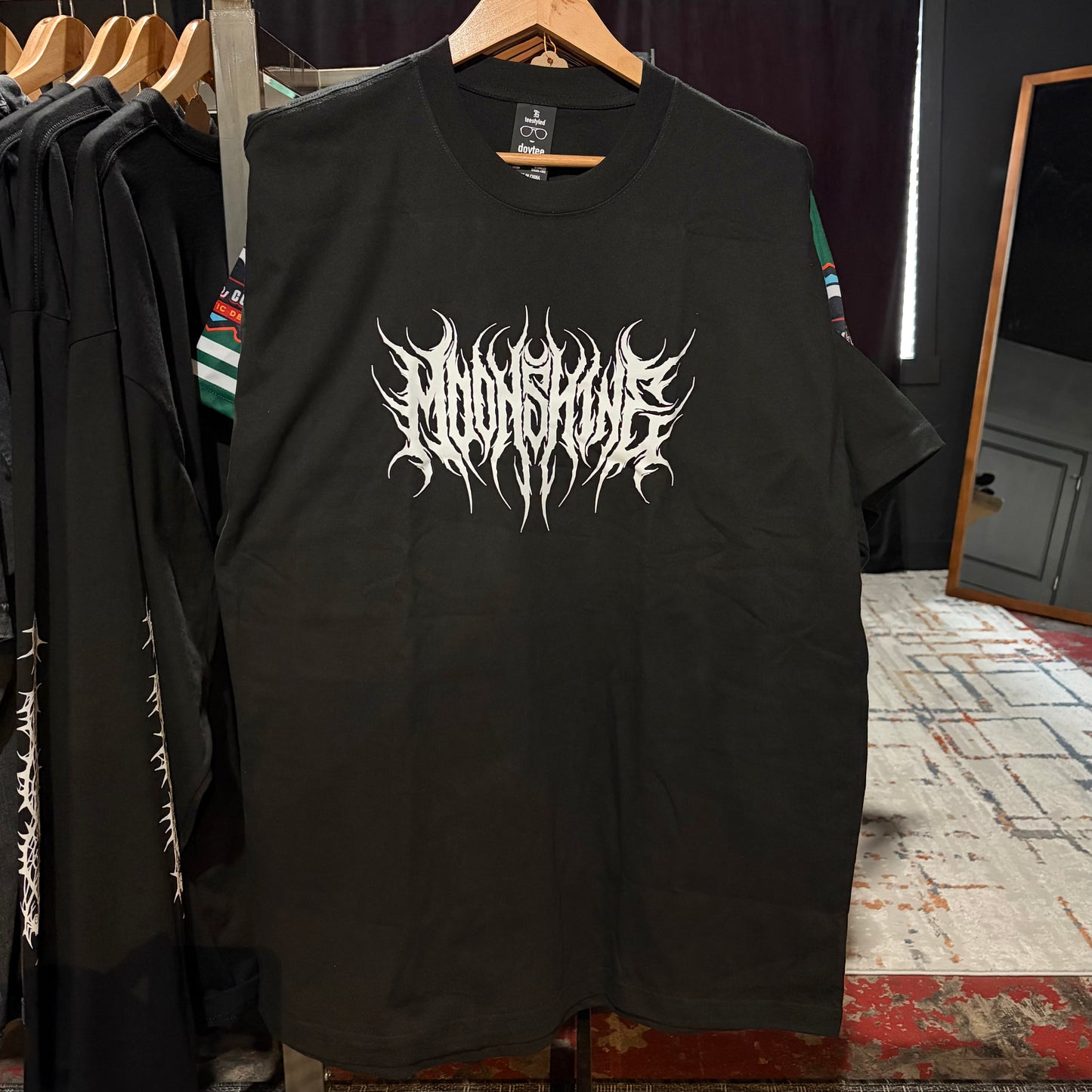 MOONSHINE: Orange Logo Tee