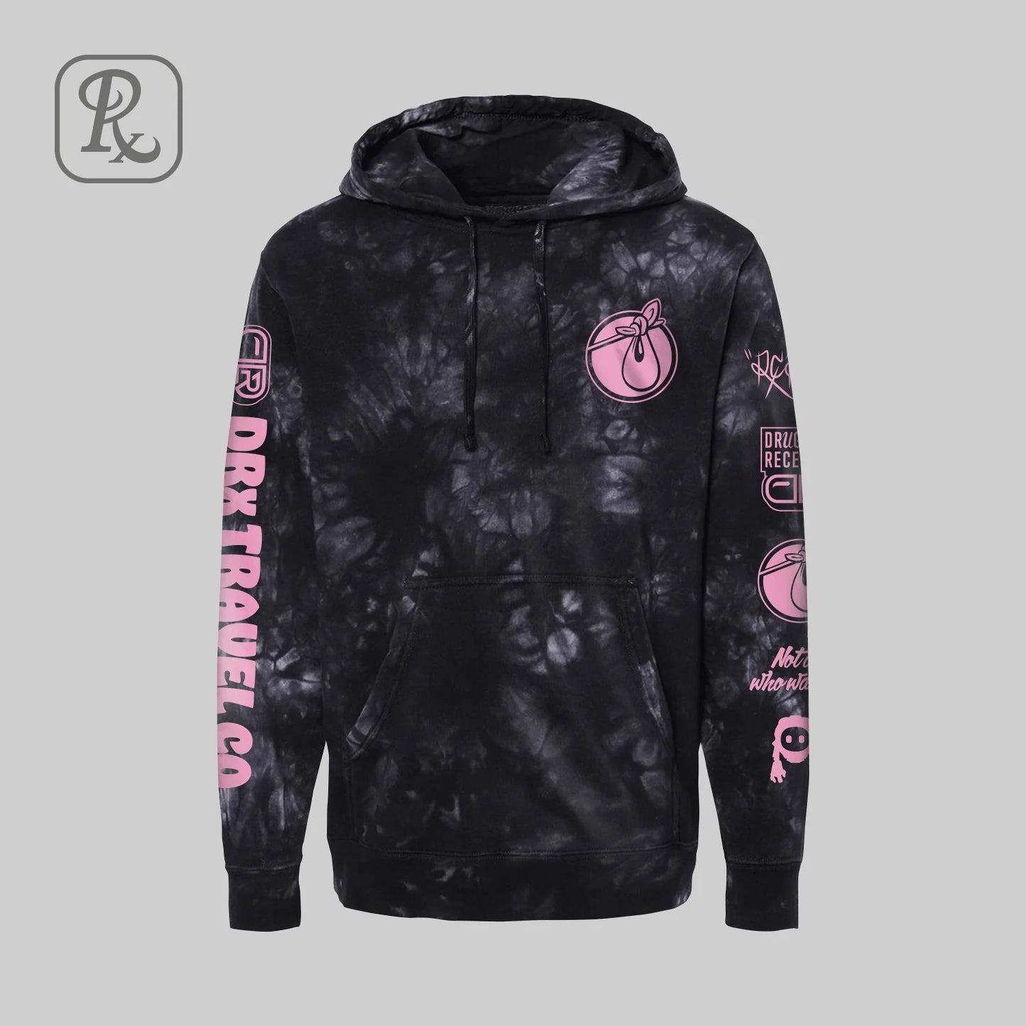 DRUG RECEIPTS DRx Travel Co. Hoodie (by Arlo Eisenberg)
