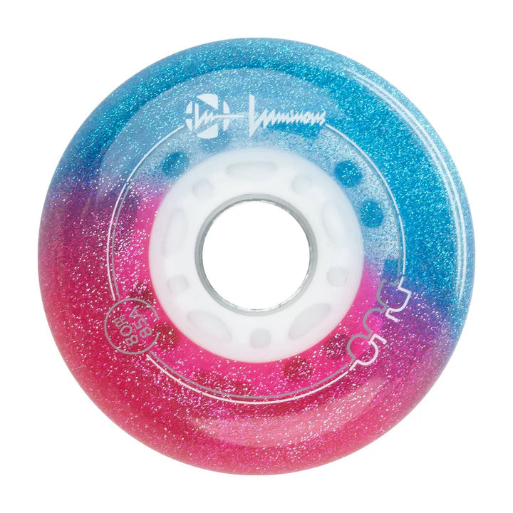 LUMINOUS: LED INLINE WHEELS - DUO 80mm