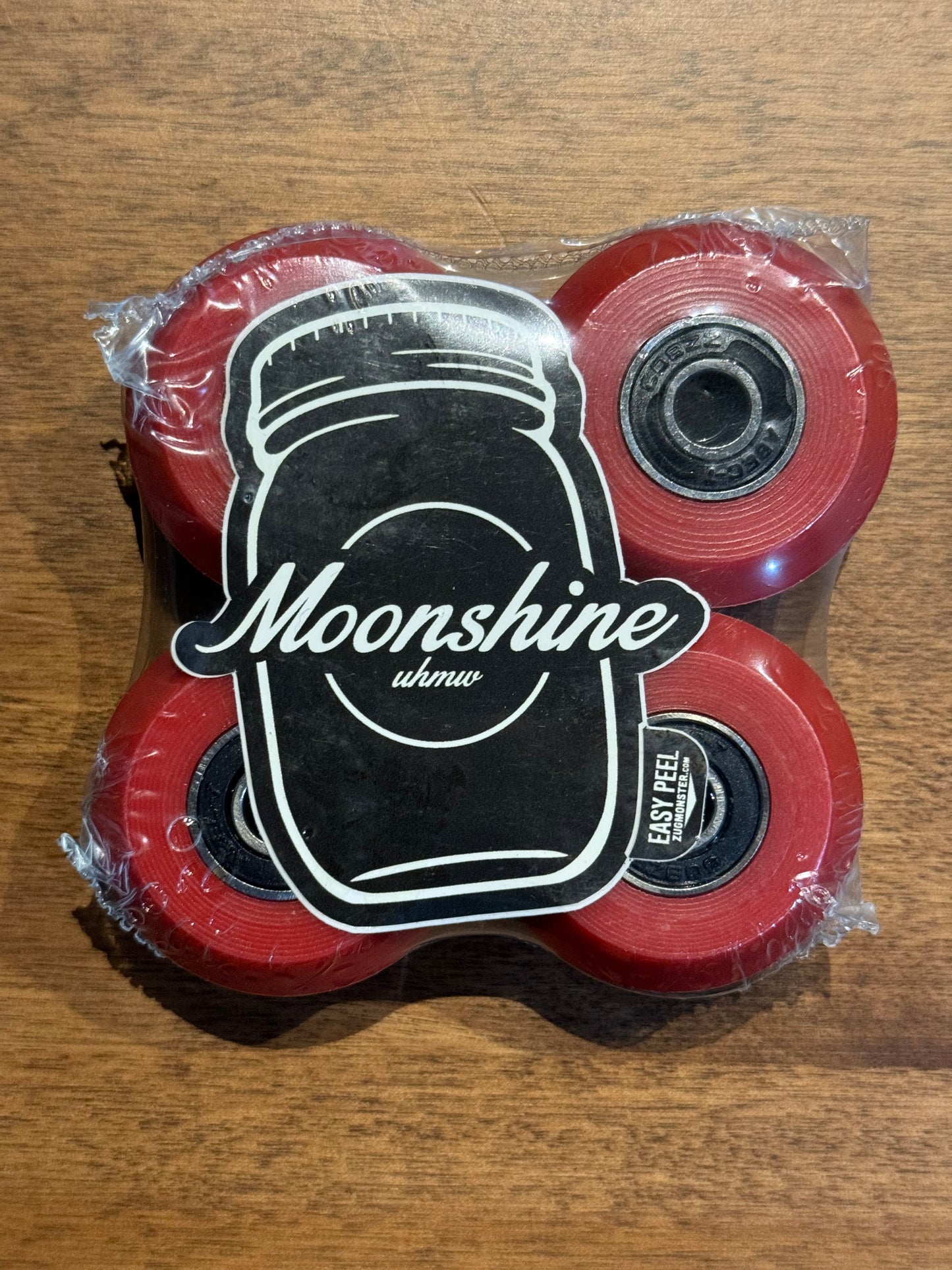 MOONSHINE: UHMW 46mm anti rocker wheels with bearings