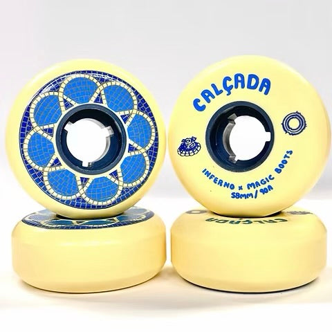 CYMATICS: Inferno x Magic Boots - Calçada Wheels 58/90A