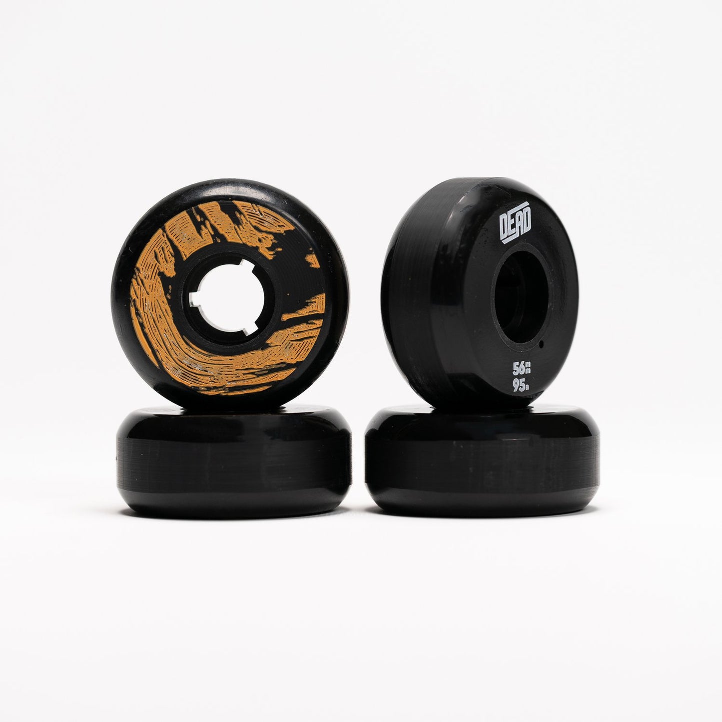 DEAD Black/ Orange Wheels