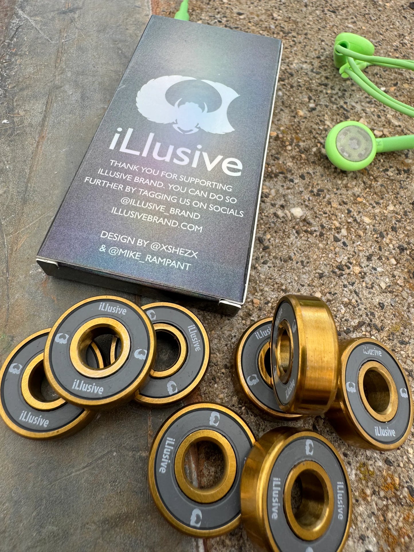 ILLUSIVE Titanium Bearings