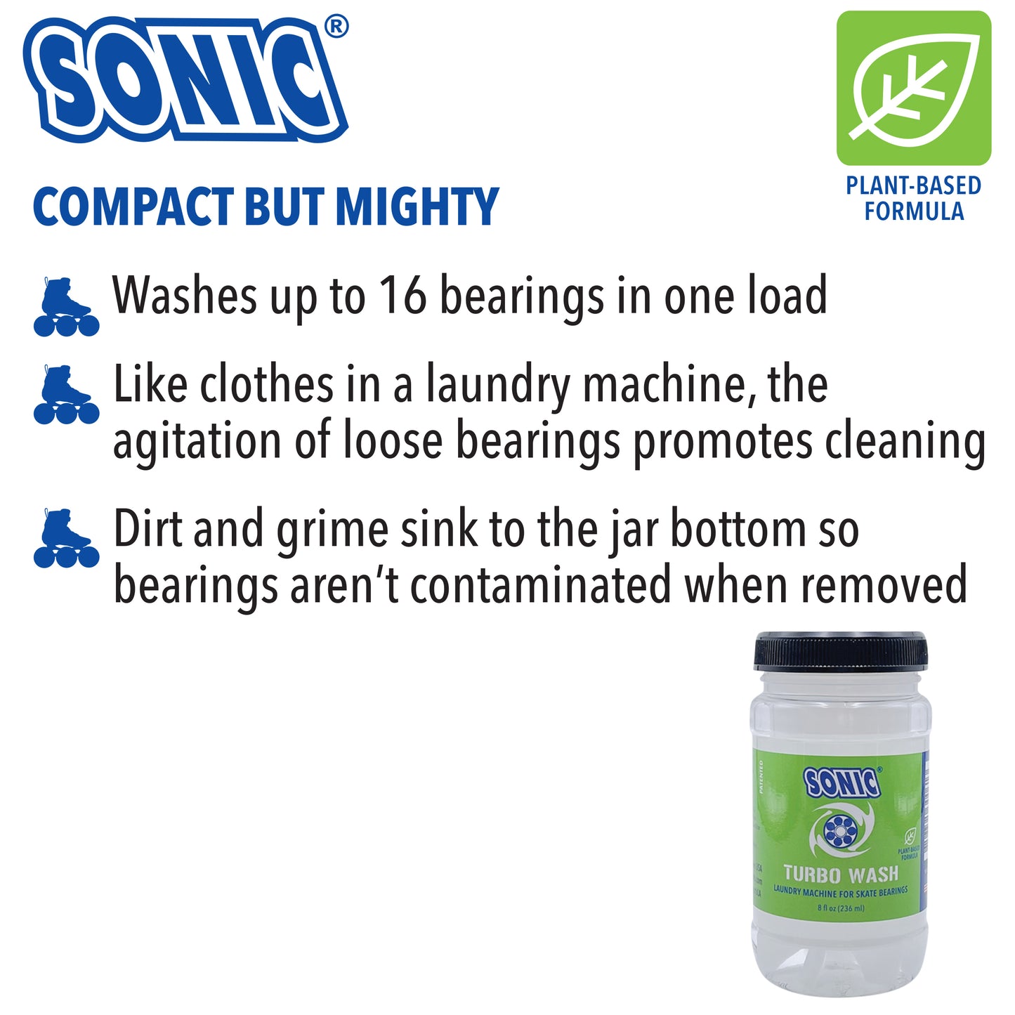 SONIC Turbo-wash Plant Based