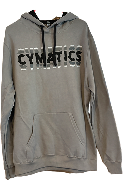 CYMATICS: “Echo” Hoodie- Dark Gray