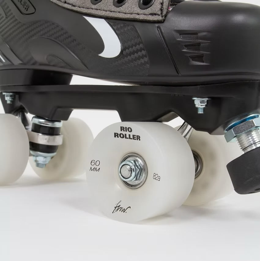 RIO ROLLER: Flow Hockey Quad Skate- Black