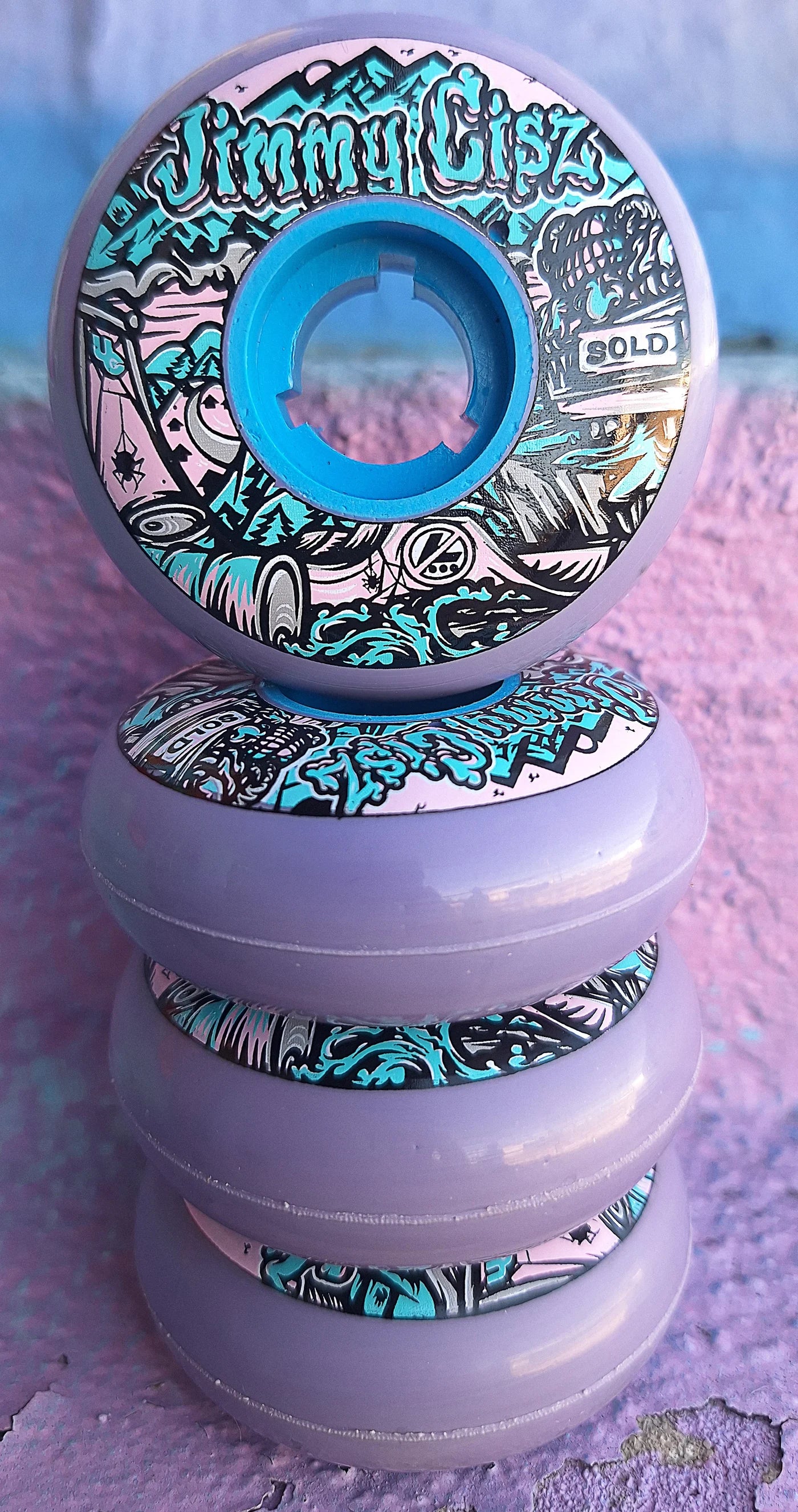 SIC URETHANE: JIMMY CISZ V2 PRO WHEEL-60/90A