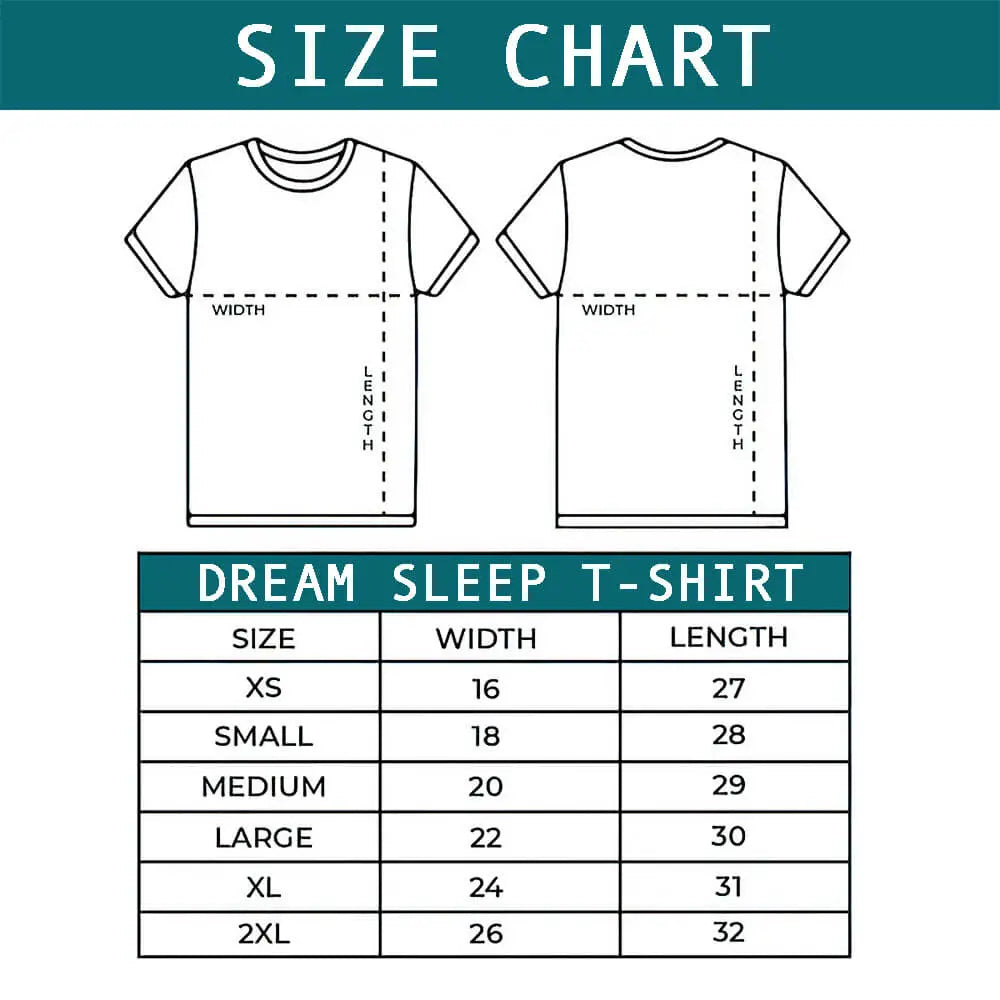 Dream Sleep T-Shirt Black