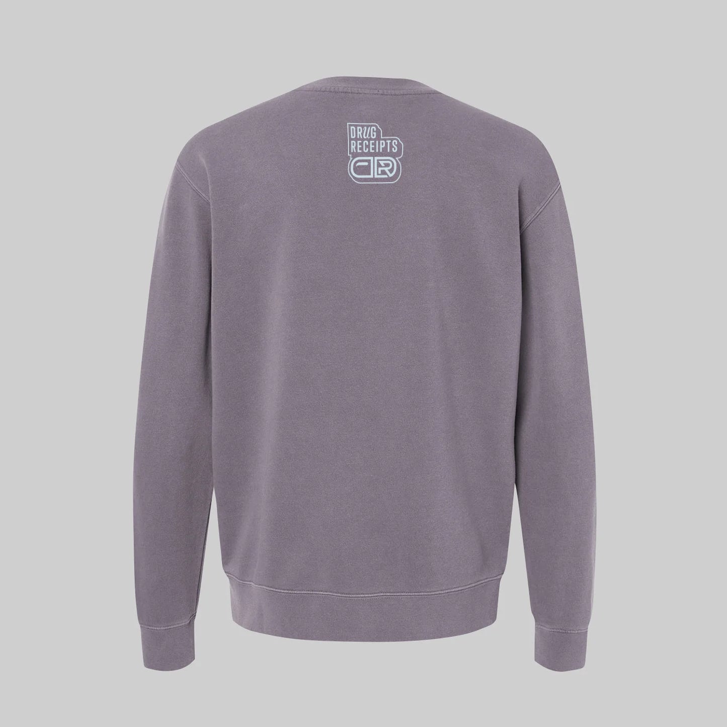 DRUG RECEIPTS Santa Ana Quad Crew Neck- Plum